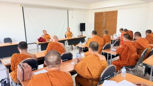 ประชุมขับเคลื่อนงานพระสอนศีลธรรมในโรงเรียน  ประจำปีงบประมาณ ๒๕๗๐