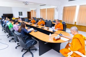 ประชุมบุคลากรประจำสำนักงานวิทยาลัย วิทยาลัยสงฆ์มหาสารคาม ครั้งที่ ๑๐/๒๕๖๙ เดือนตุลาคม พ.ศ. ๒๕๖๙